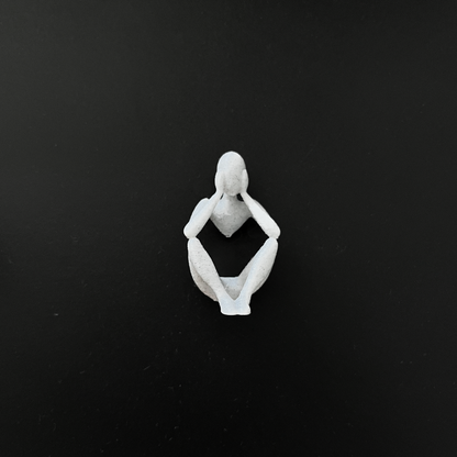 Silent Scream Magnet